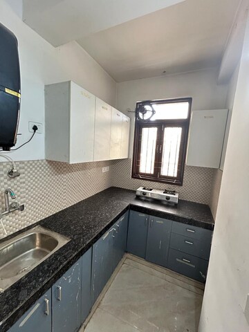 Kitchen in 2 BHK Builder Floor at Saket – for Rent