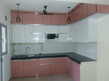 Kitchen in 3 BHK Apartment at Gulshan Bellina, Sector 16 Greater Noida – for Rent