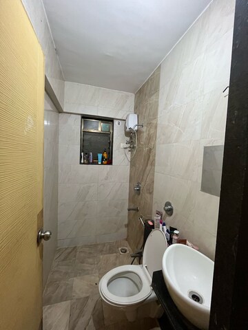 Bathroom in 2 BHK Apartment at Neelkanth Gardens, Chembur – for Rent