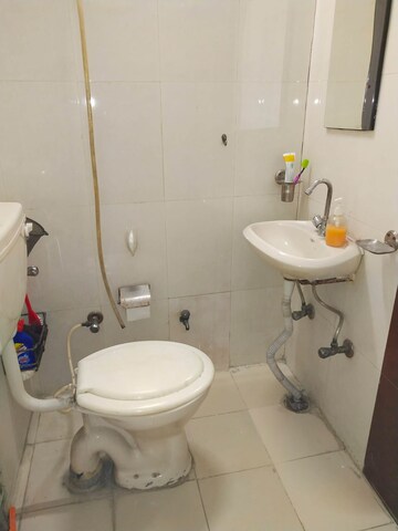 Bathroom in 2 BHK Builder Floor at Subhash Nagar – for Rent
