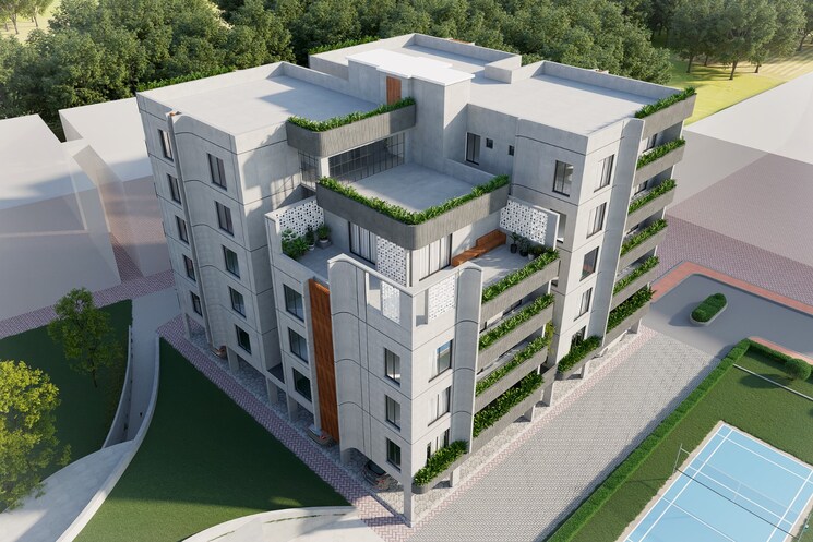 Exterior View, phulnakhara 3 Bedroom 1932 Sq.Ft. Apartment In Phulnakhara Bhubaneswar 8834971