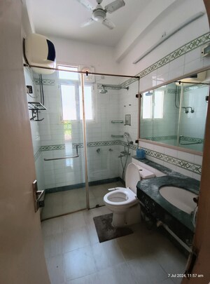 Master Bedroom in 3 BHK Apartment at Eros Cliffton Apartments, Charmwood Village – for Sale