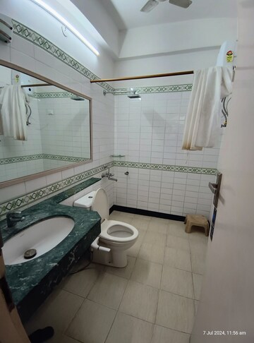Master Bedroom in 3 BHK Apartment at Eros Cliffton Apartments, Charmwood Village – for Sale