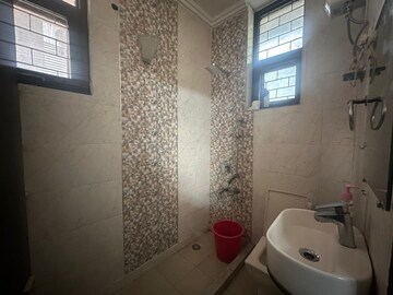 Bathroom in 3 BHK Builder Floor at East Of Kailash – for Rent