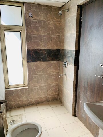 Bathroom in 3 BHK Apartment at Supertech Ecovillage I, Sector 1 Greater Noida – for Rent