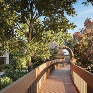 Balcony in 1 BHK Apartment at Chandak Highscape City, New Ashok Nagar – for Sale