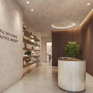 Building Lobby in 1 BHK Apartment at Chandak Highscape City, New Ashok Nagar – for Sale