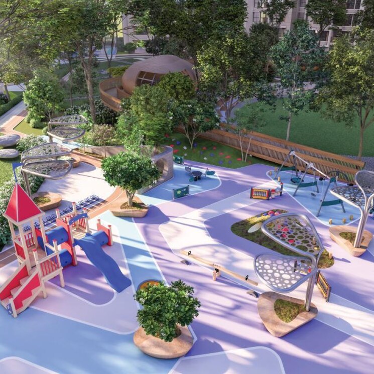 Garden, chandak-highscape-city 1 Bedroom 405 Sq.Ft. Apartment In New Ashok Nagar Mumbai 8835032