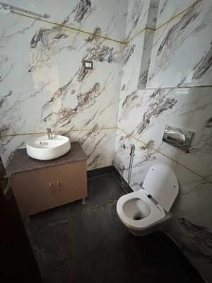 Bathroom in 3 BHK Builder Floor at Green Fields Colony – for Sale