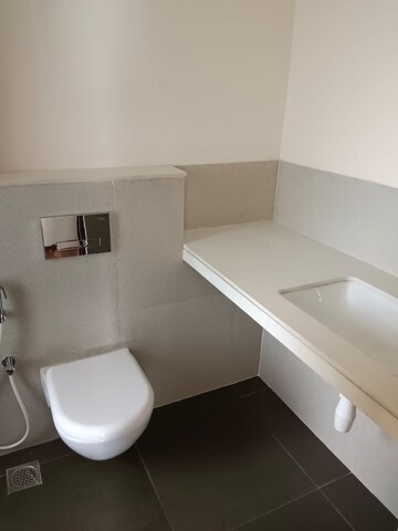 Bathroom in 2 BHK Apartment at Piramal Vaikunth, Balkum Pada – for Rent