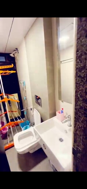 Master Bedroom in 1 BHK Apartment at Kanakia Rainforest, Andheri East – for Sale