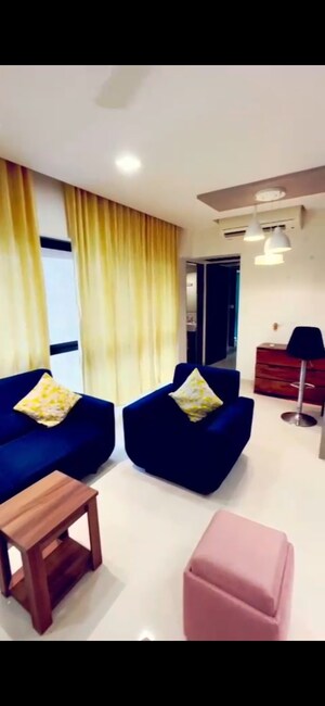 Living Room in 1 BHK Apartment at Kanakia Rainforest, Andheri East – for Sale
