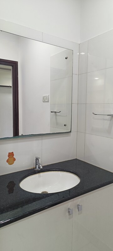 Bathroom in 3 BHK Apartment at Vajra Jasmine County, Gachibowli – for Rent