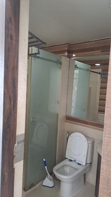 Building Lobby in 3 BHK Apartment at Neelkanth Palms Phase 2, Thane West – for Rent