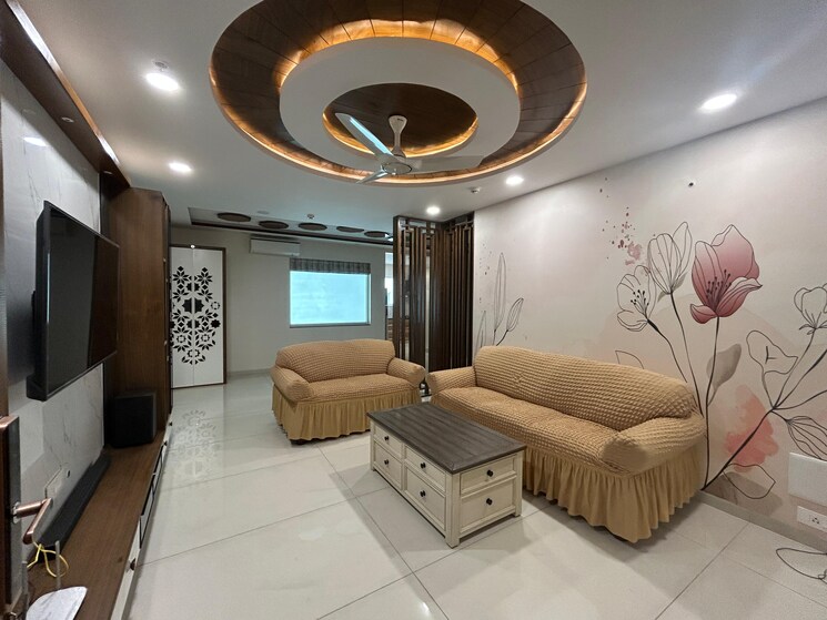 Master Bedroom, jayabheri-the-summit 3 Bedroom 2125 Sq.Ft. Apartment In Narsingi Hyderabad 8835103