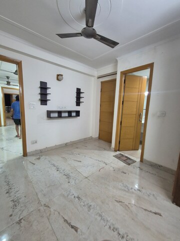 Living Room in 3 BHK Builder Floor at Palm Residency Chhatarpur, Chattarpur – for Rent