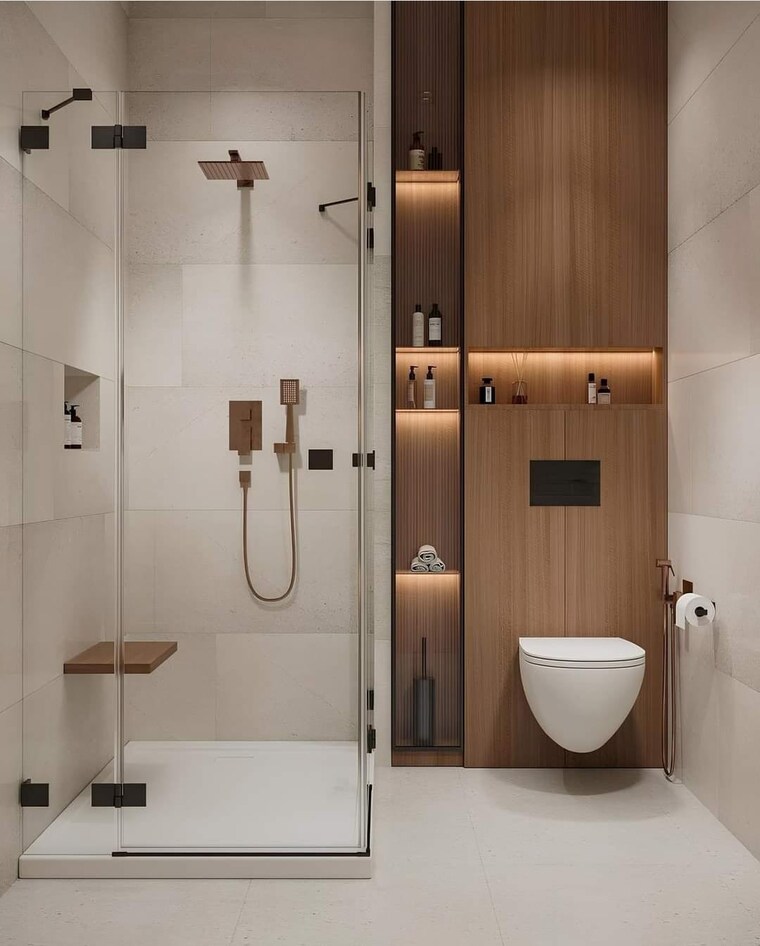 Bathroom, sector 73 3 Bedroom 1375 Sq.Ft. Builder Floor In Sector 73 Noida 8835176