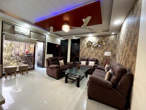 Living Room in 3 BHK Builder Floor at Mehrauli – for Sale