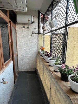 Balcony in 3 BHK Builder Floor at Mehrauli – for Sale