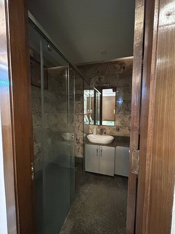 Bathroom in 3 BHK Builder Floor at Saket – for Rent
