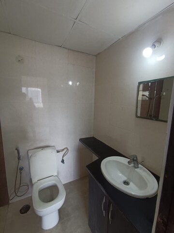 Bathroom in 3 BHK Apartment at Pramuk Aqua Heights, Electronic City Phase I – for Rent