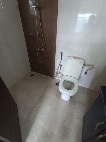 Bathroom in 3 BHK Apartment at Pramuk Aqua Heights, Electronic City Phase I – for Rent
