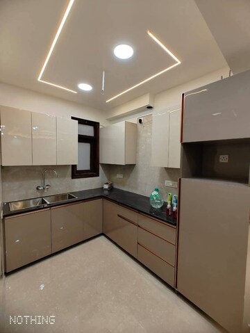 Kitchen in 2 BHK Builder Floor at Saket – for Rent