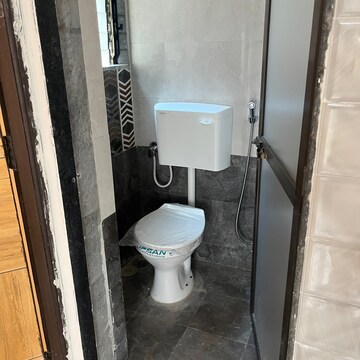 Bathroom in 1 BHK Apartment at DGS Sheetal Sejal, Morya Nagar – for Rent