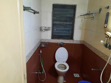 Bathroom in 1 BHK Apartment at Srishti complex Powai, Powai – for Rent