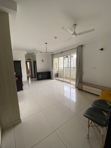 Living Room in 3 BHK Apartment at Prestige Lakeside Habitat Villas, Varthur – for Rent