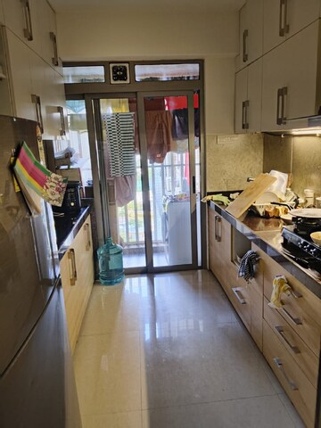 Kitchen in 2.5 BHK Apartment at The Wadhwa Anmol Fortune, Goregaon West – for Rent