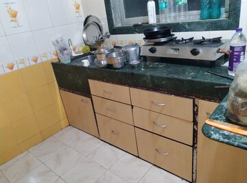 Kitchen in 1 BHK Apartment at Shivshankar Height, Airoli Sector 20 – for Sale