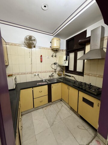 Kitchen in 3 BHK Builder Floor at Chittaranjan Park – for Rent