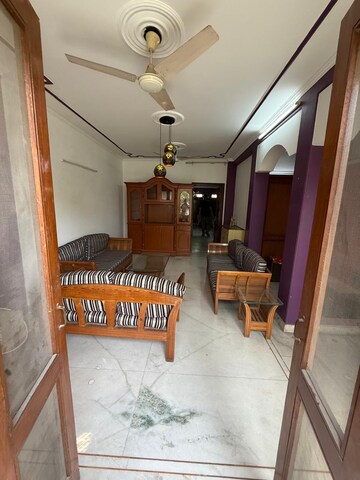 Living Room in 3 BHK Builder Floor at Chittaranjan Park – for Rent