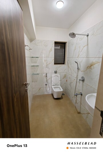 Bathroom in 3 BHK Apartment at Siddhi Aura, Andheri East – for Rent