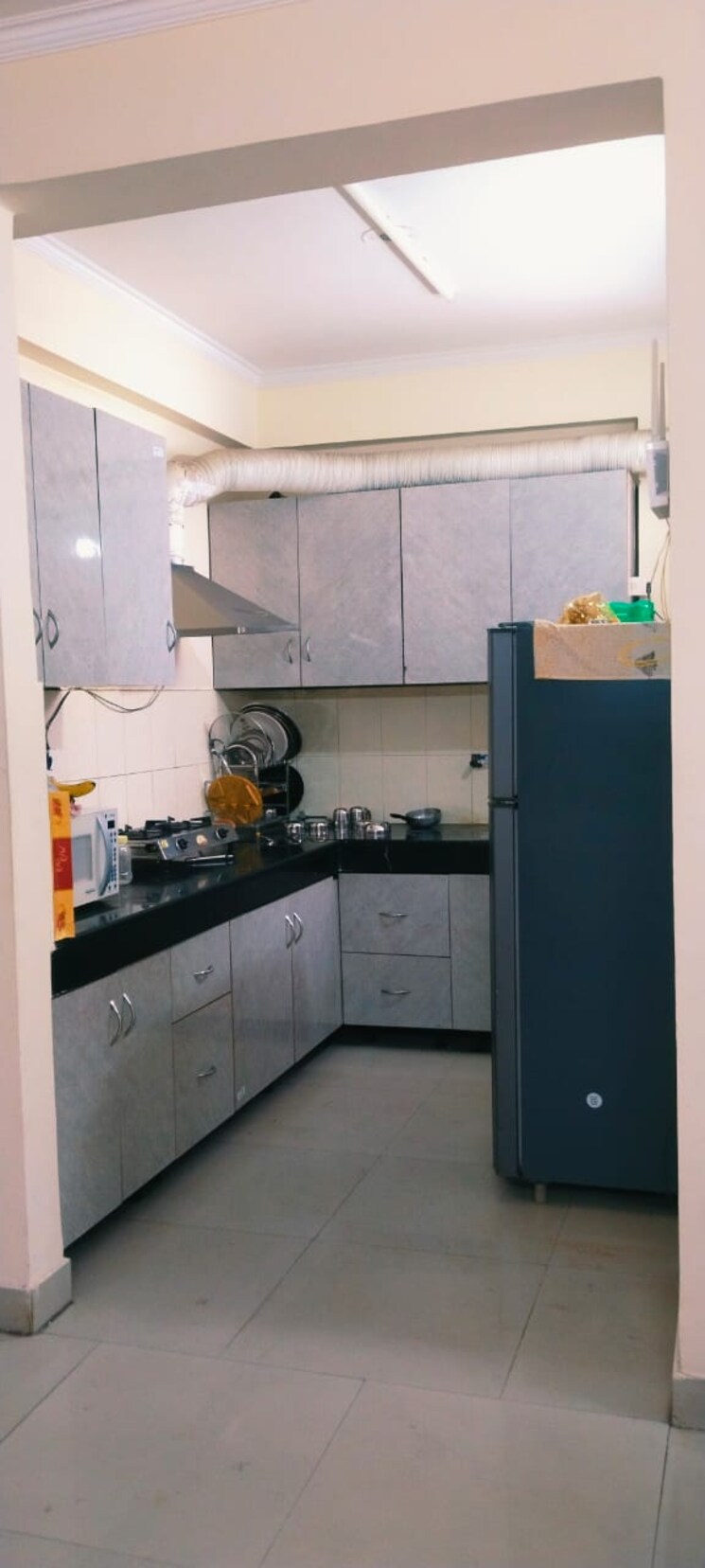 Kitchen, shiva-enclave-zirakpur 3 Bedroom 1550 Sq.Ft. Builder Floor In Patiala Road Zirakpur 8835396