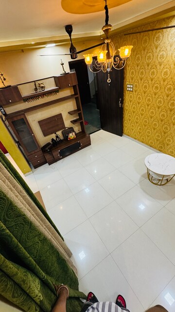 Master Bedroom in 1 BHK Apartment at Raj Residency Kasarvadavali, Kasarvadavali – for Rent