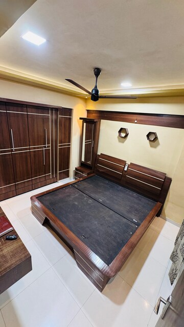 Bedroom in 1 BHK Apartment at Raj Residency Kasarvadavali, Kasarvadavali – for Rent