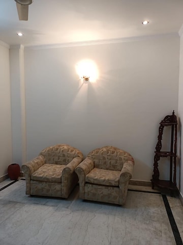 Living Room in 2 BHK Builder Floor at Greater Kailash I – for Rent