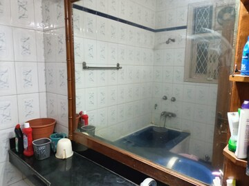 Bathroom in 2 BHK Builder Floor at Greater Kailash I – for Rent