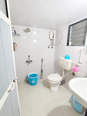 Attached Bathroom in 1 BHK Apartment at Vijay Nagari CHS, Vijay Nagari – for Rent