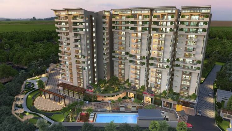 Exterior View, godrej-woodsman-estate 2 Bedroom 1470 Sq.Ft. Apartment In Hebbal Bangalore 8835488