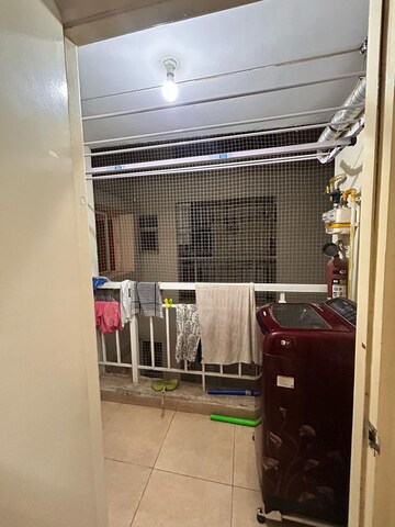 Balcony in 2 BHK Apartment at Godrej Woodsman Estate, Hebbal – for Rent