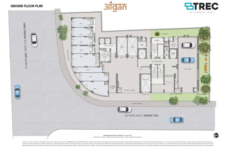 Floor Plan, matunga west 2 Bedroom 672 Sq.Ft. Apartment In Matunga West Mumbai 8835490