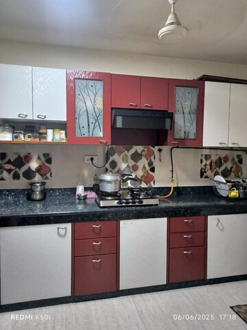 Kitchen in 2 BHK Apartment at K Raheja Vihar, Powai – for Rent