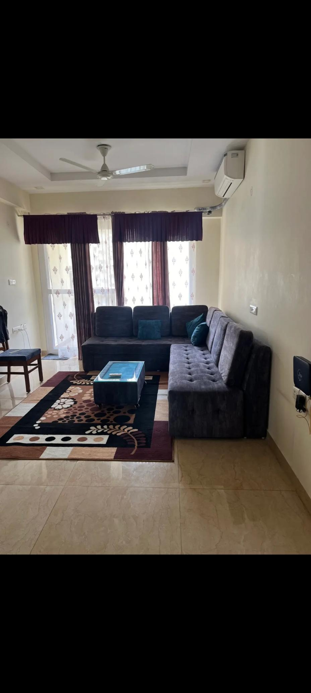 2 BHK + Servant Room Apartment For Rent in MI Rustle Court