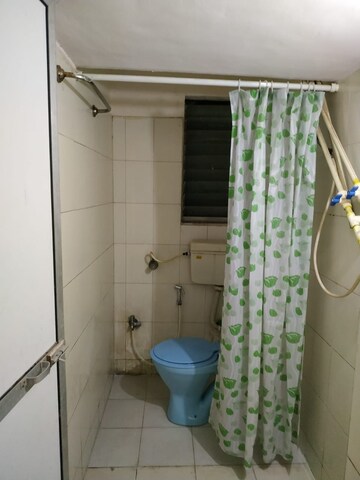 Bathroom in 1 RK Apartment at Gokuldham CHS Goregaon, Goregaon East – for Rent