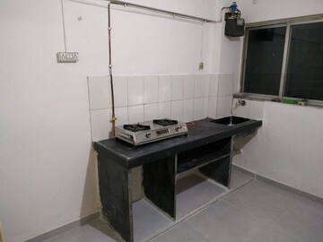 Kitchen in 1 RK Apartment at Gokuldham CHS Goregaon, Goregaon East – for Rent
