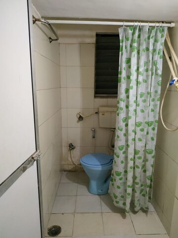 Bathroom in 1 RK Apartment at Gokuldham CHS Goregaon, Goregaon East – for Rent