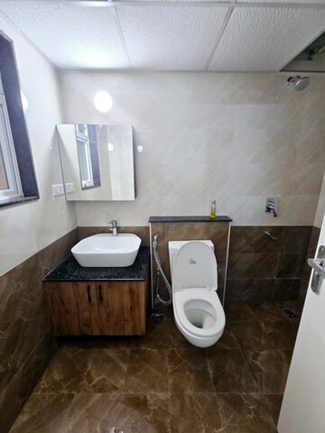 Bathroom in 3.5 BHK Apartment at L&T Raintree Boulevard, Hebbal – for Rent
